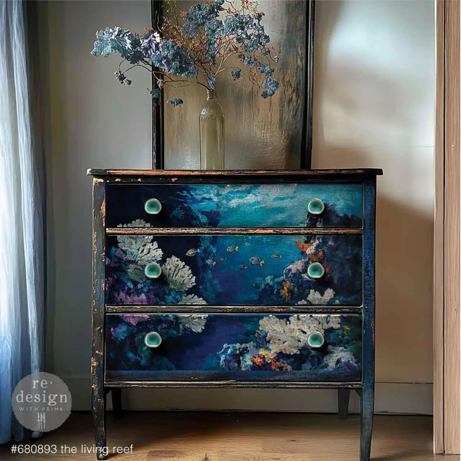 Carta da Découpage Decor "The living reef" - 2 fogli A3 - Image 2