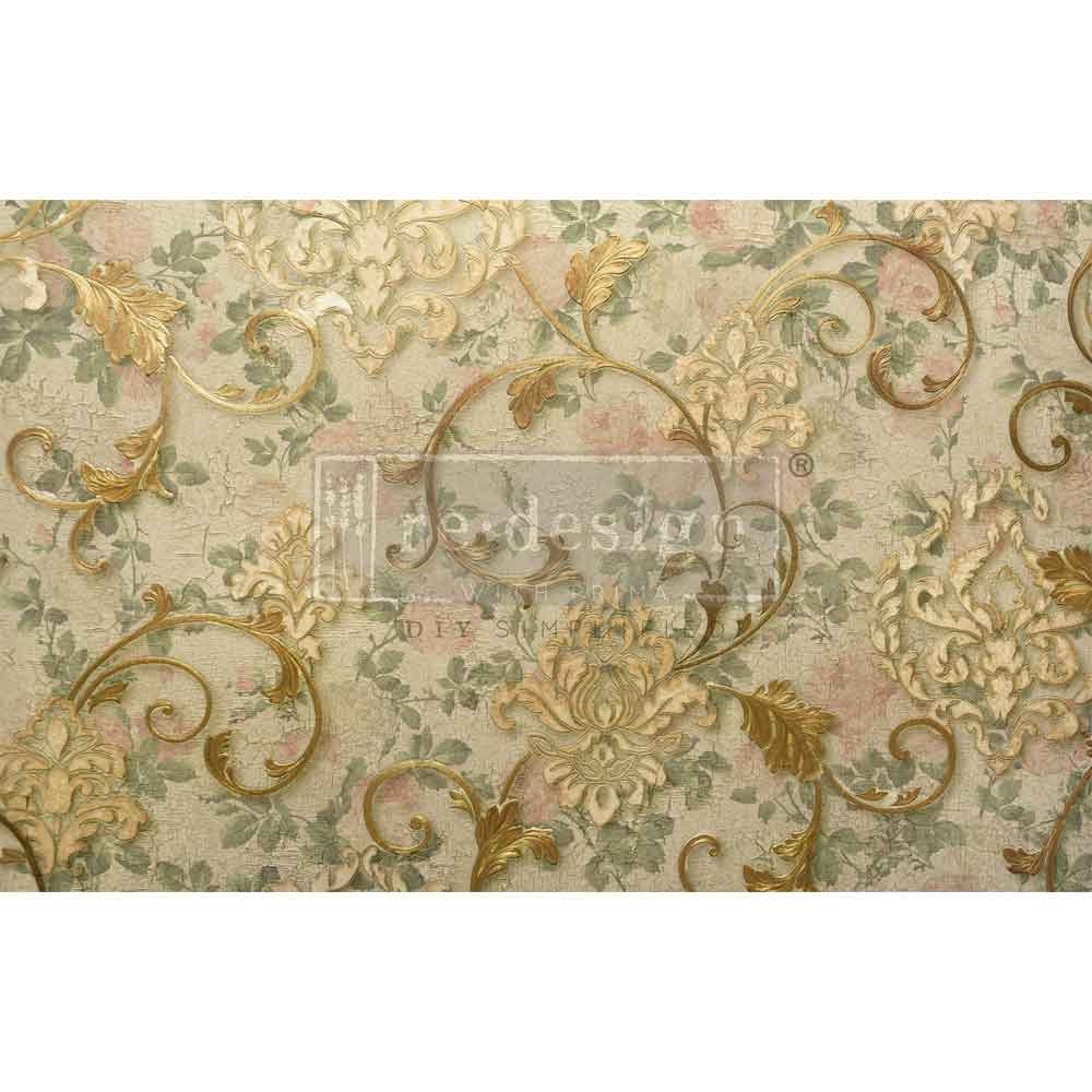 Carta da Découpage Decor "Chapelle Royale" – 1 foglio in Tessuto Formato 49.5x76cm