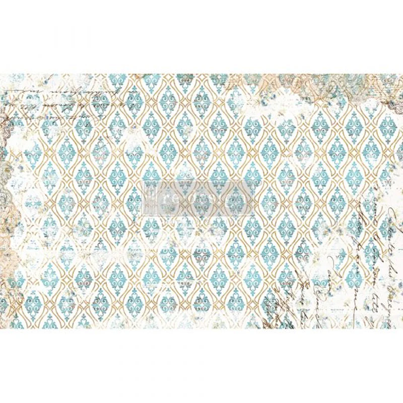 Carta da Découpage "DISTRESSED DECO " in Tessuto 48x76cm