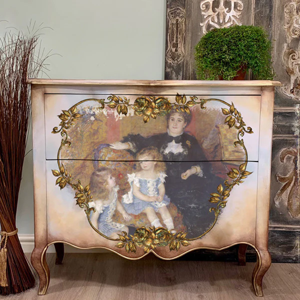 Carta da Découpage "Family Moment" in Carta di Riso 59x84 cm - Image 3
