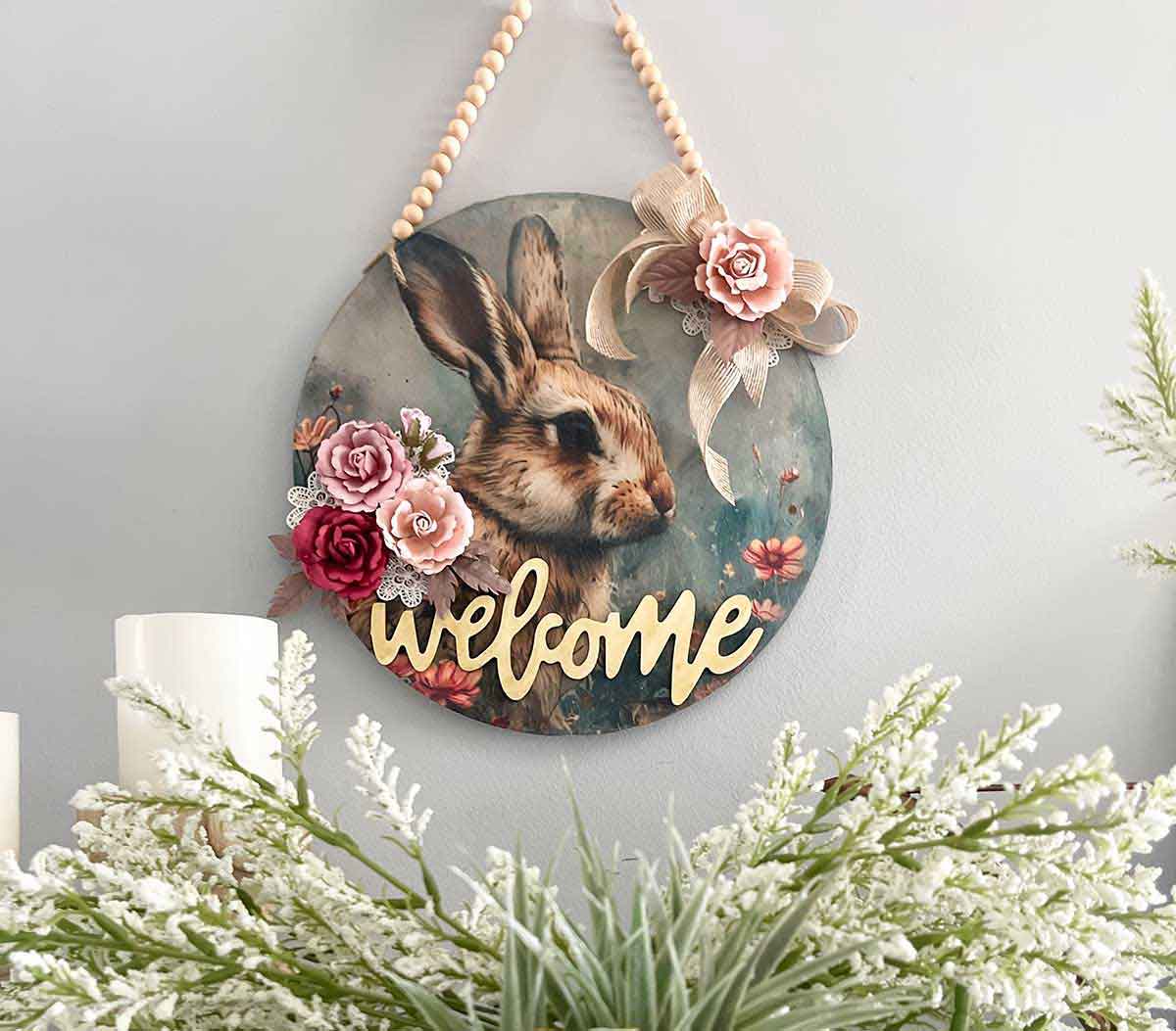 Carta da Découpage Fiber Pack - Garden Bunny Tales 3 fogli A3 - Image 6