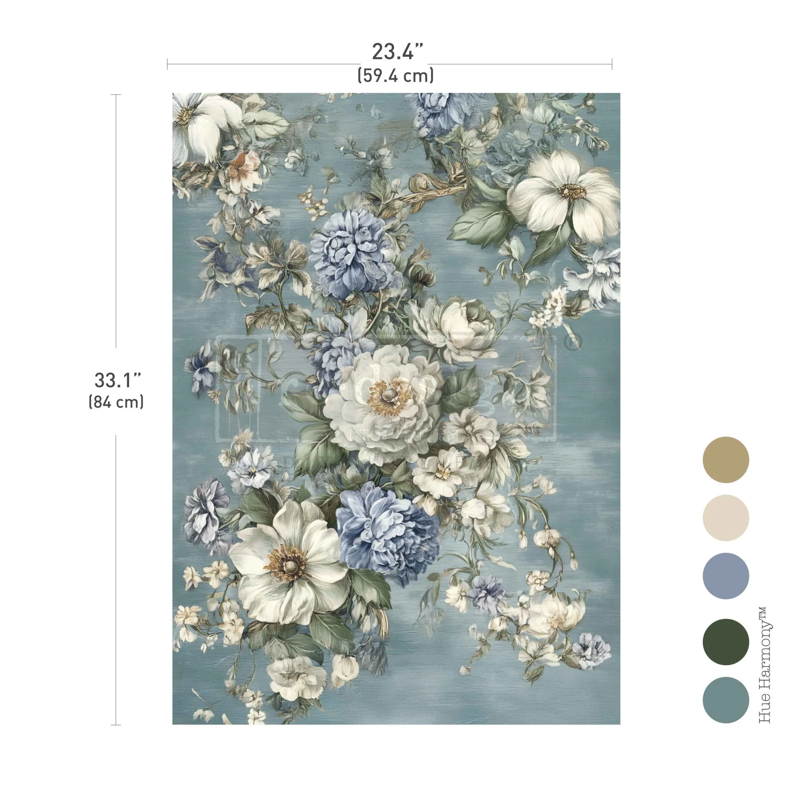 Carta da Decoupage Fiber “Tender Tones” 1 foglio A1