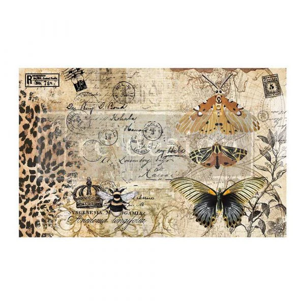 Carta da Découpage "MAAJI" in Tessuto 48x76cm
