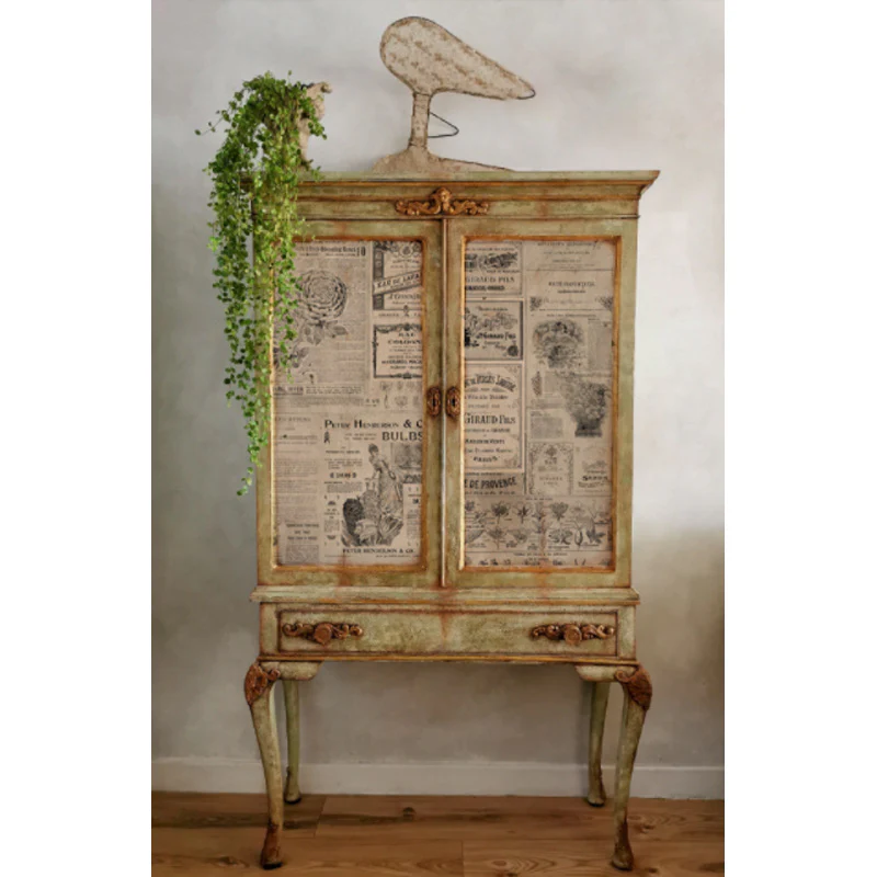 Carta da Découpage "NEWSPRINT" in Tessuto 48x76cm - Image 3