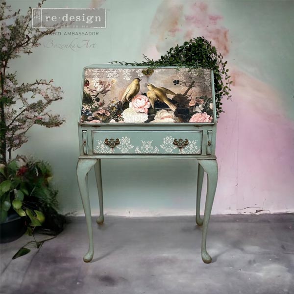 Carta da Découpage Paper Pack "ROMANCE IN BLOOM" in Tessuto 49.53 x 76.2 cm - Image 2