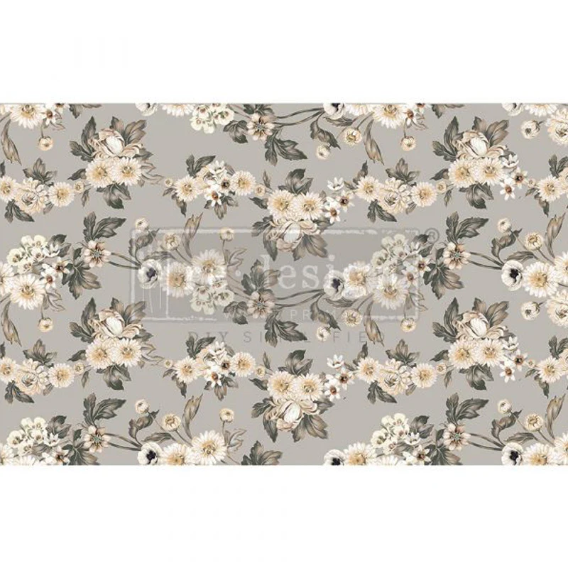 Carta da Découpage "VINTAGE WALLPAPER" in Tessuto 48x76cm