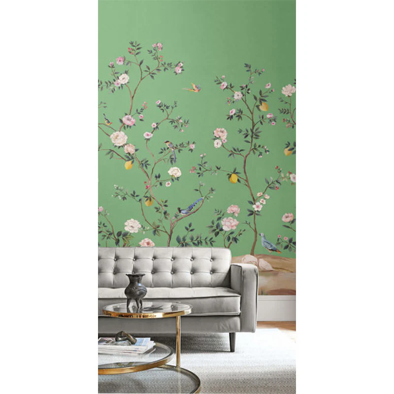 Carta da parati - "Blossom Mural - Emerald" | WALLQUEST - DAISY BENNETT - Image 2
