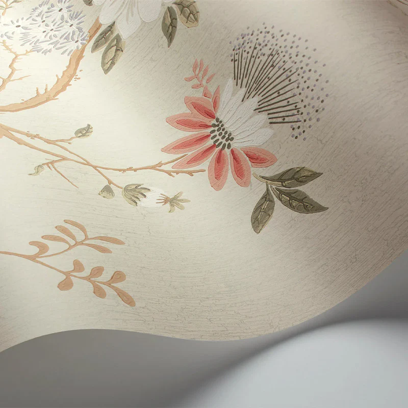 Carta da Parati "CAMELLIA ÉCRU" Botanical | COLE & SON - Image 2