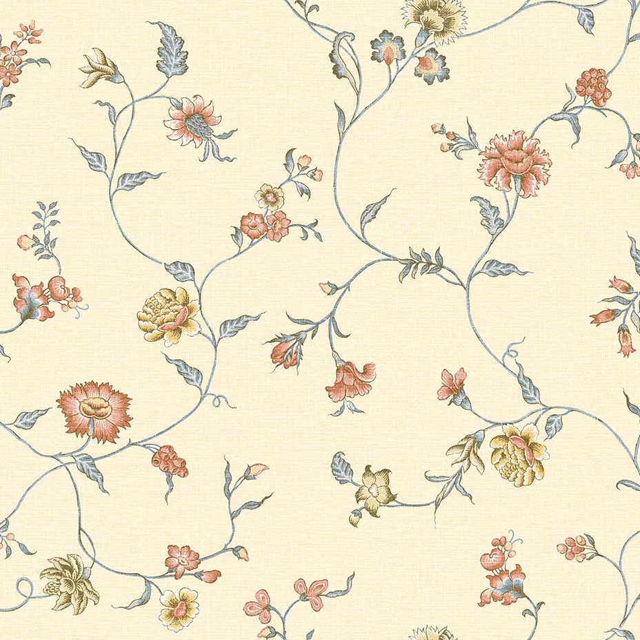 Carta da parati "Cassis Arancione" - Provence - WALLQUEST