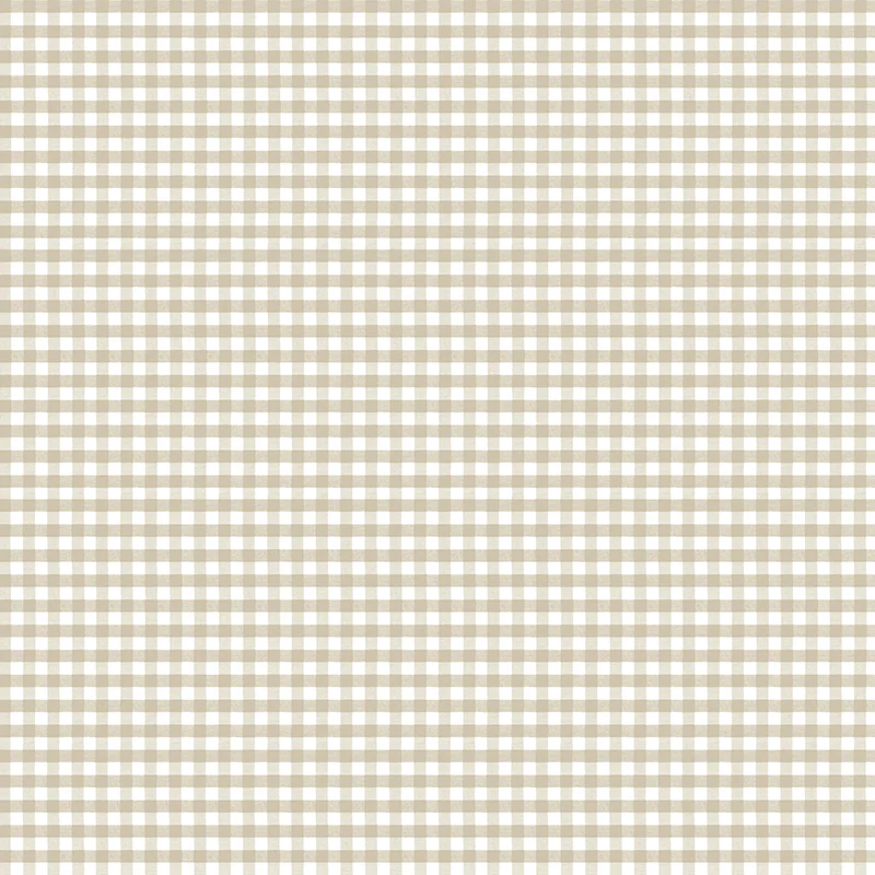 Carta da parati "Country Squares Sable" a metraggio o rotolo