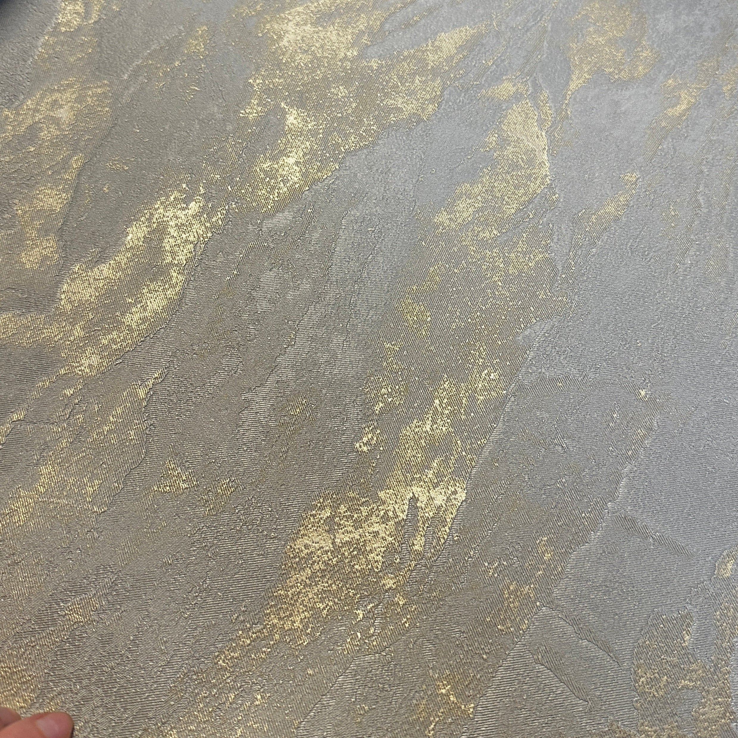 Carta da parati "Effetto Spatolato Grigio Scuro", a metraggio o a rotolo - Image 3
