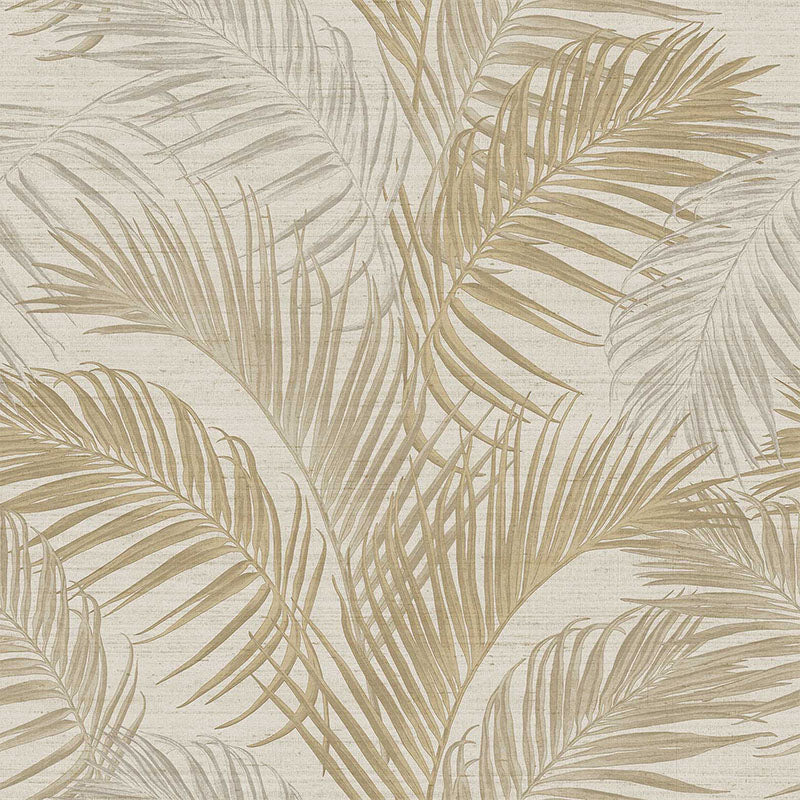 Carta da parati "Felce Beige", a metraggio o rotolo