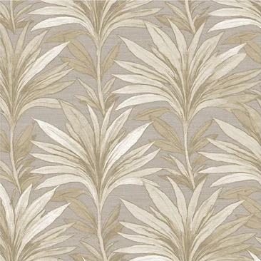 Carta da parati "Foliage Grigio", a metraggio o a rotolo