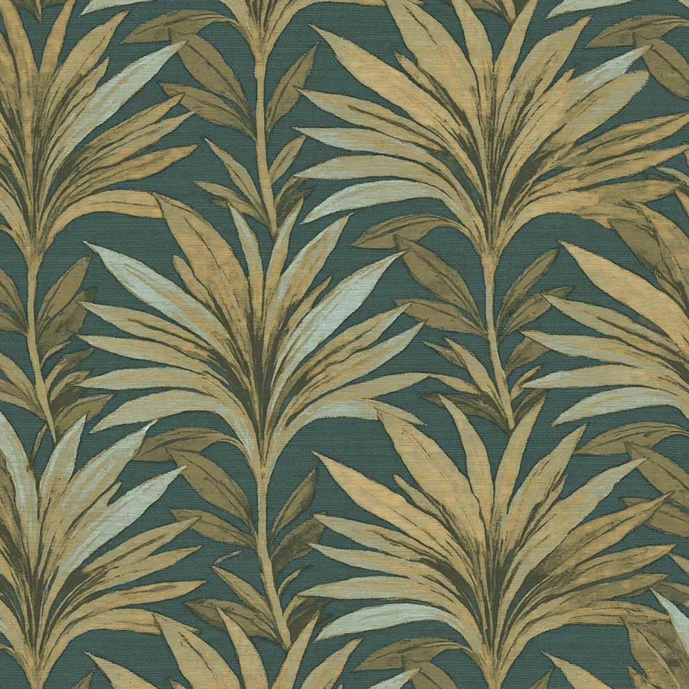Carta da parati "Foliage Verde", a metraggio o a rotolo
