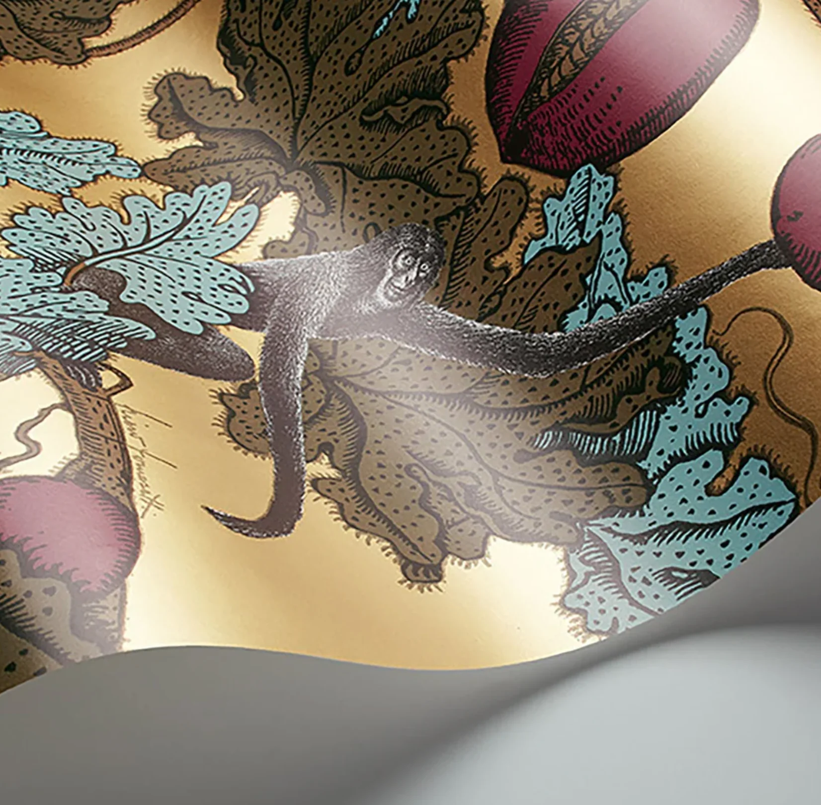 Carta da Parati "Frutto proibito arancione" Fornasetti | COLE & SON - Image 2