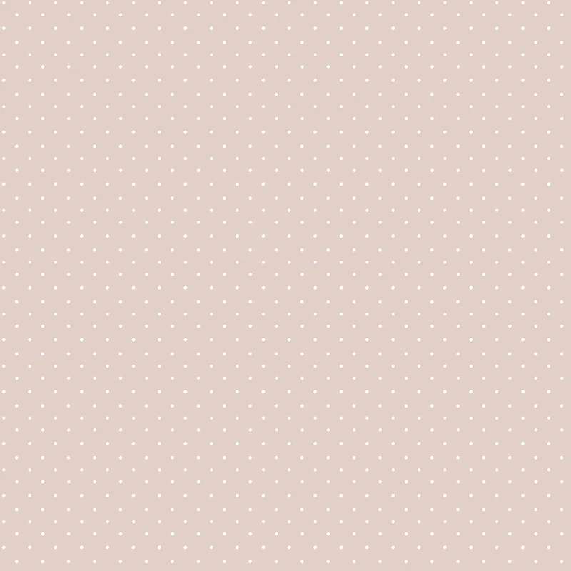 Carta da parati "Happy Pois Rose" a metraggio o rotolo