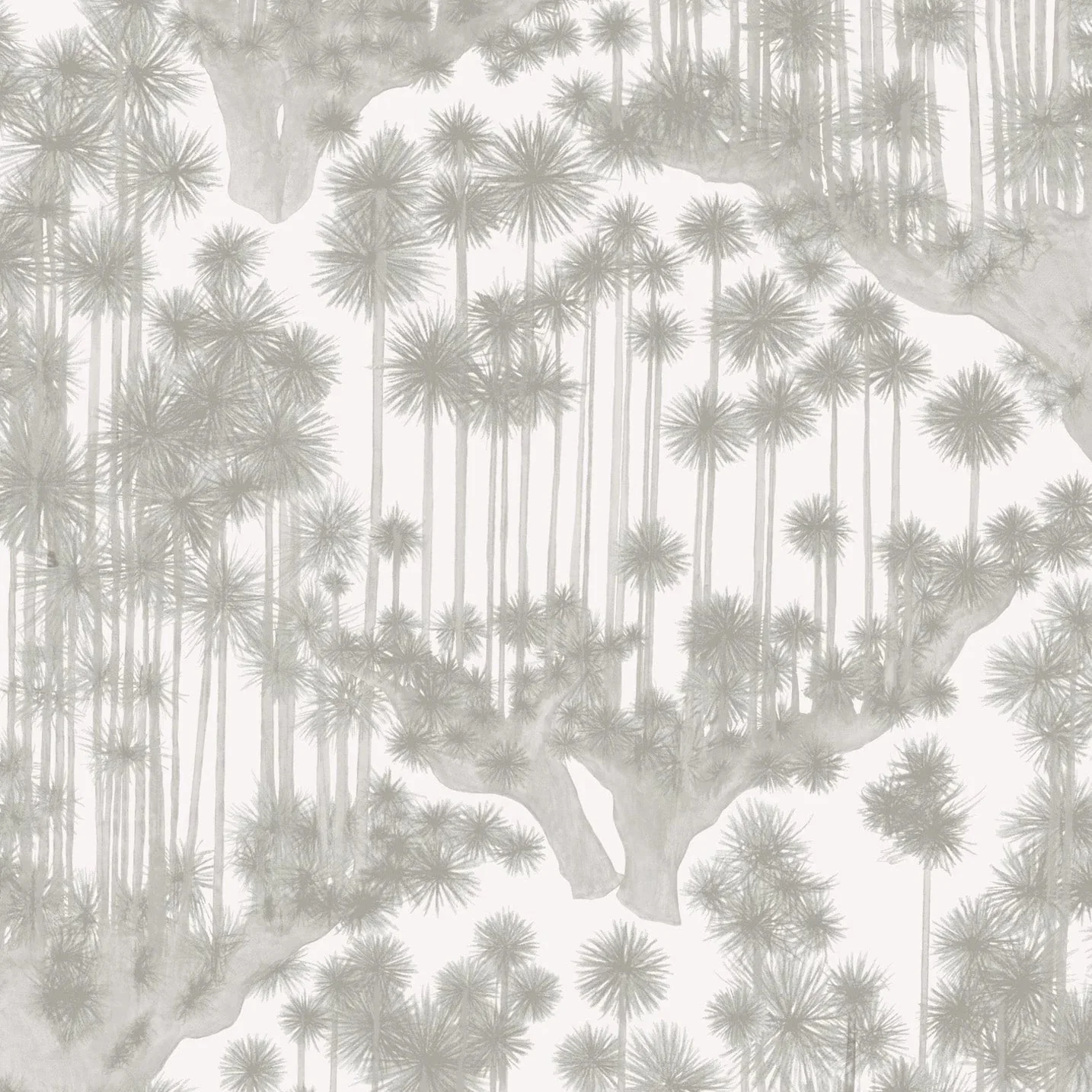 Carta da parati "Japanese Woods grigio chiaro" - YOKU | COLE&SON