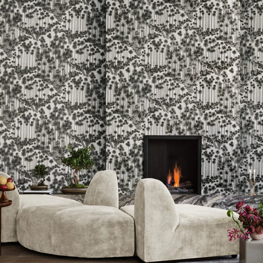 Carta da parati "Japanese Woods nero" - YOKU | COLE&SON - Image 3