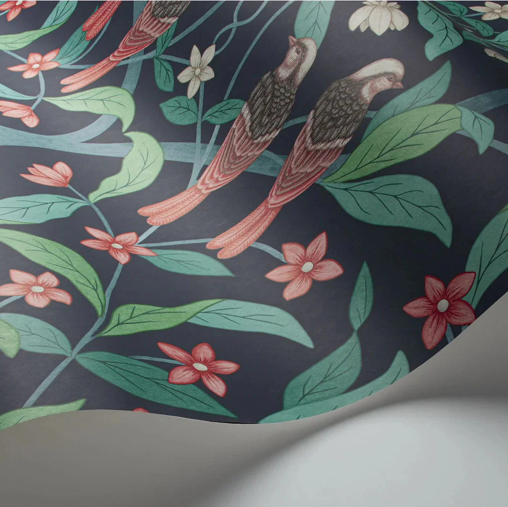 Carta da Parati “Jasmine & Serin Symphony blu” | COLE & SON - Image 2