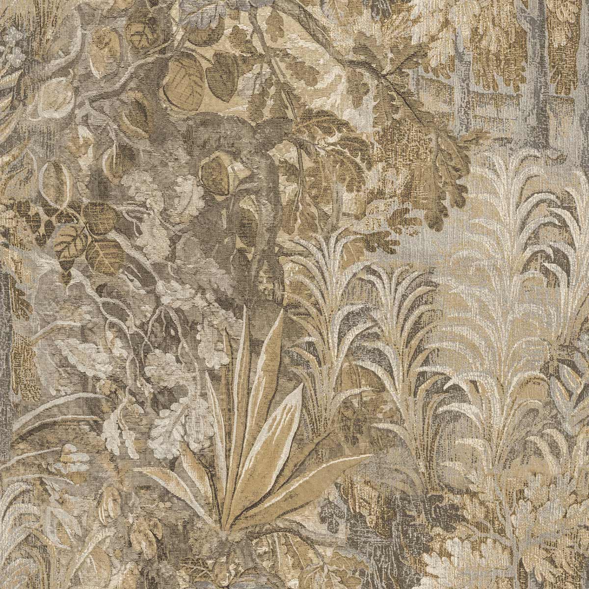 Carta da parati "Jungle Classica Beige Scuro", a metraggio o a rotolo