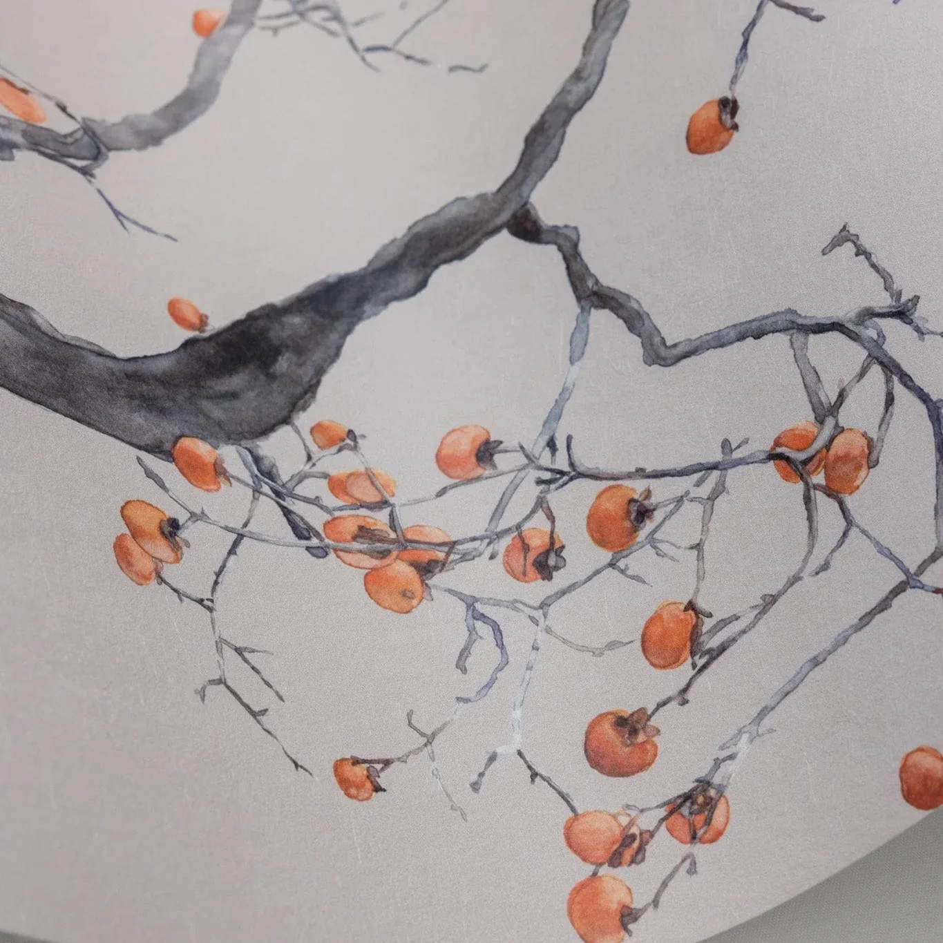 Carta da parati "Kaki Persimmon beige caldo" - YOKU | COLE&SON - Image 2