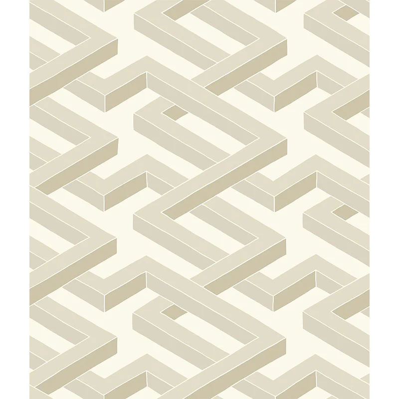 Carta da Parati “LUXOR Stone on White” | COLE & SON