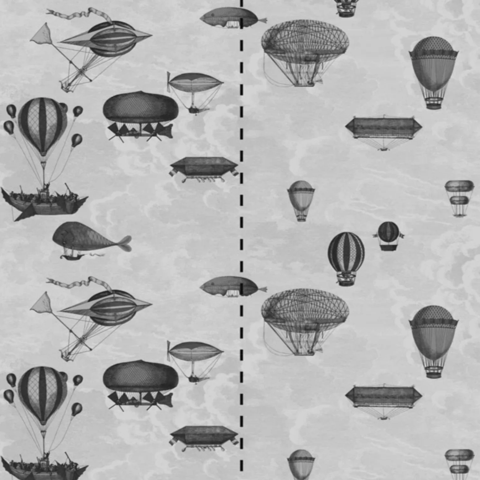 Carta da Parati "Macchine volanti colorata" (2 rotoli) Fornasetti | COLE & SON - Image 4