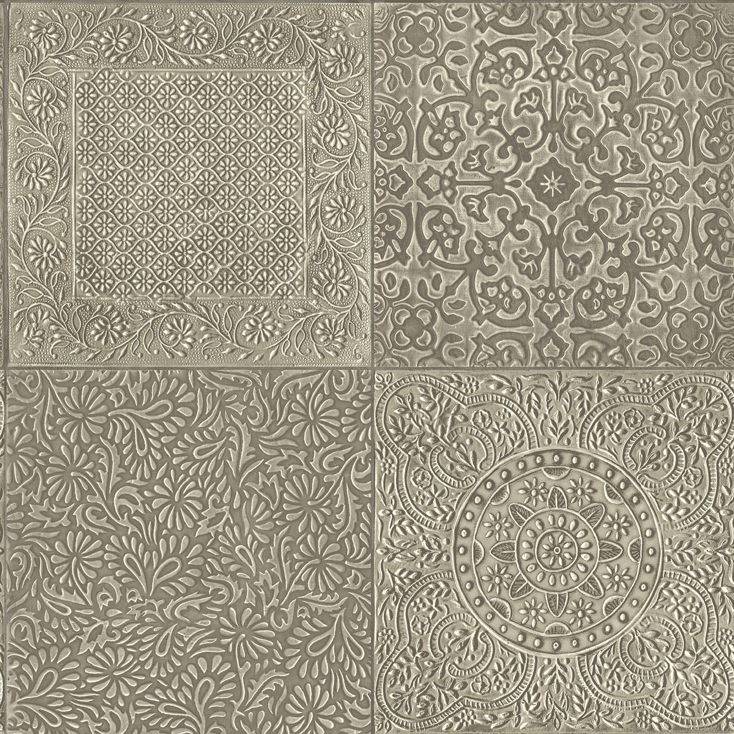 Carta da Parati "MARTYN LAWRENCE BULLARD" Bazaar grigio chiaro | COLE & SON - Image 3