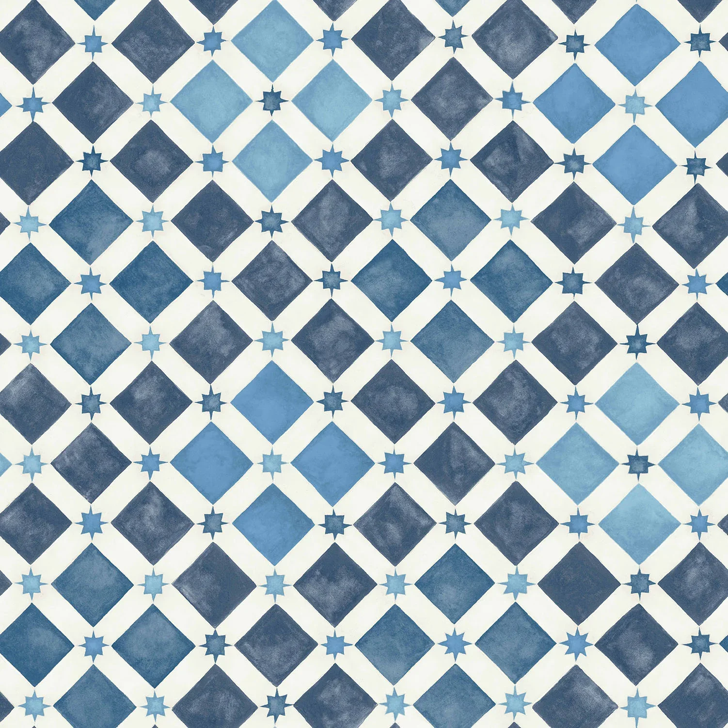 Carta da Parati "MARTYN LAWRENCE BULLARD" Zellige blu | COLE & SON
