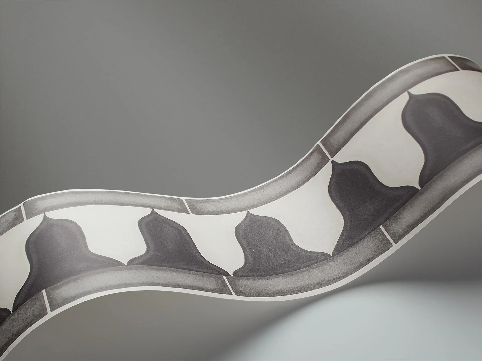 Carta da Parati "MARTYN LAWRENCE BULLARD" Zellige Border grigio | COLE & SON - Image 2
