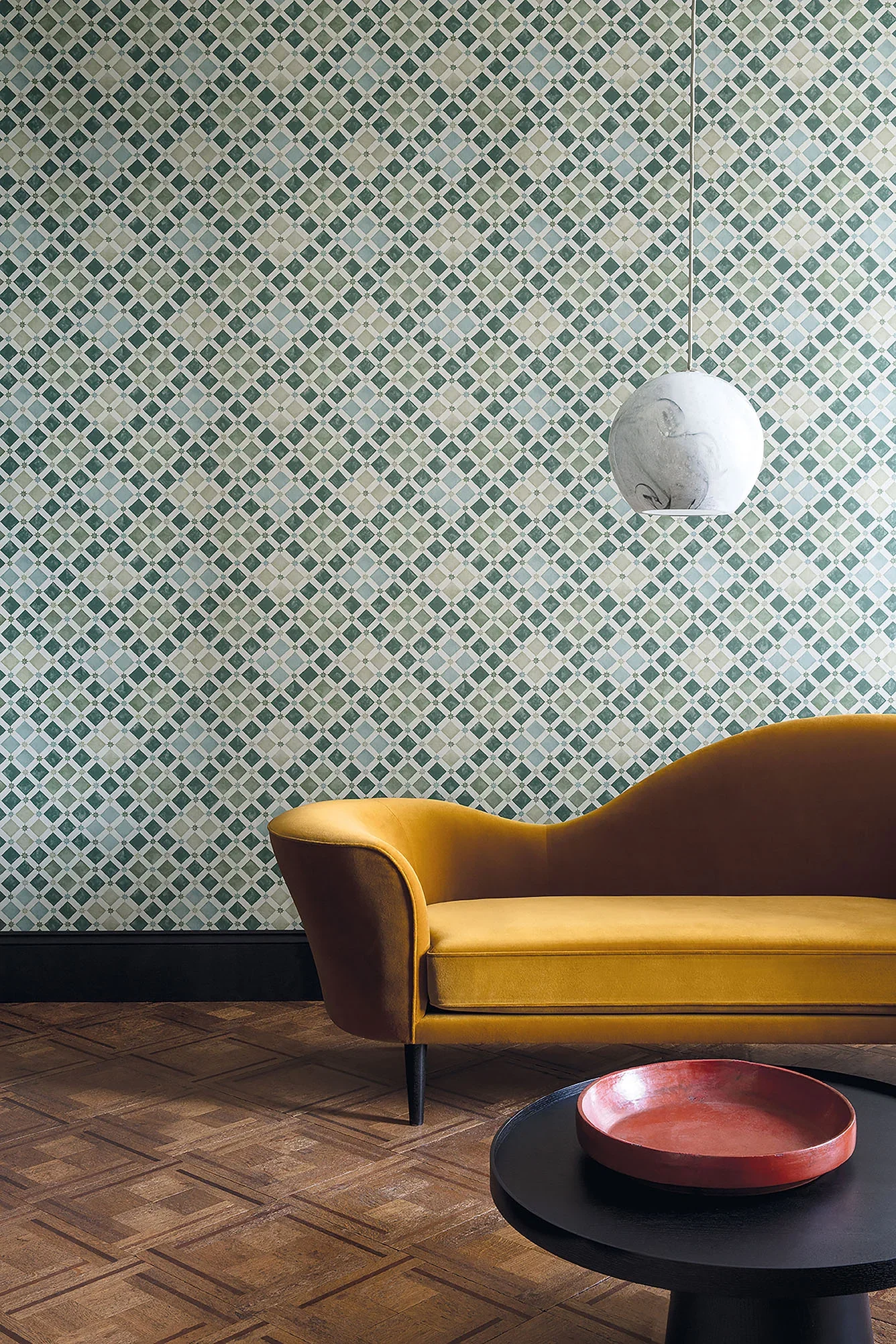 Carta da Parati "MARTYN LAWRENCE BULLARD" Zellige verde | COLE & SON - Image 3