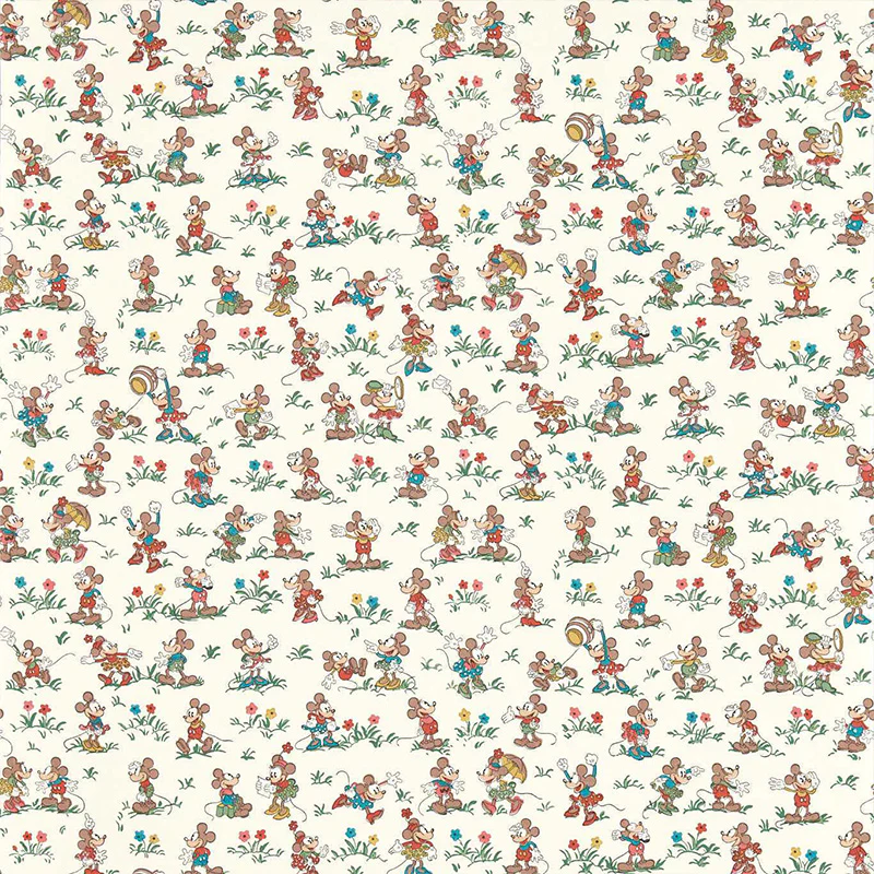 CARTA DA PARATI "MICKEY & MINNIE ALLSORTS" - Disney x HOME - Sanderson