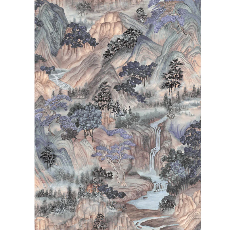 Carta da parati "Mountainscape Lilla" - YOKU | COLE&SON