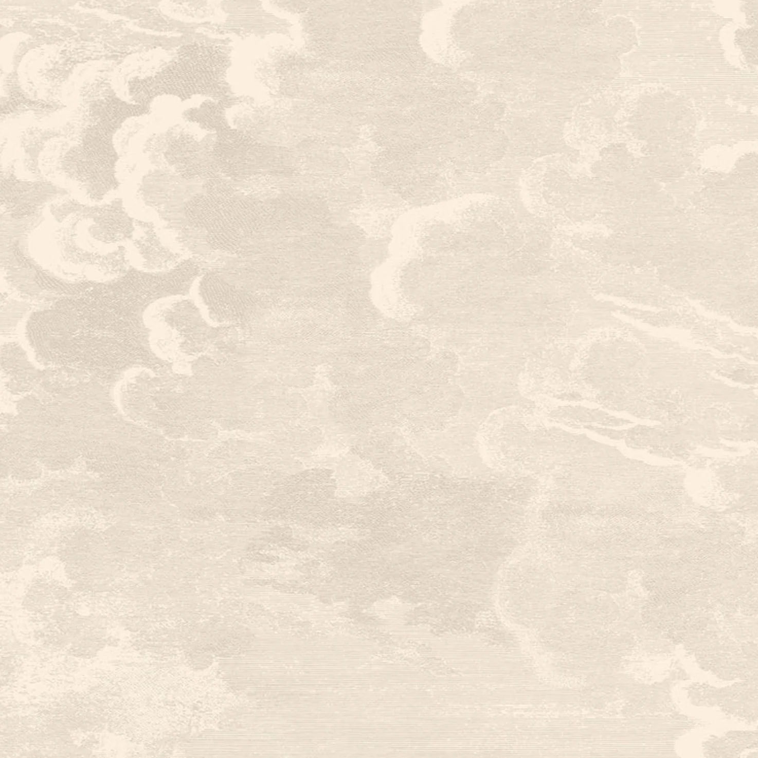 Carta da Parati "Nuvolette beige" (2 rotoli) Fornasetti | COLE & SON