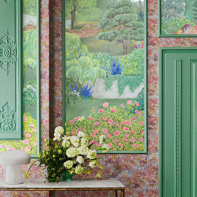 Carta da Parati "PETIT FLEUR Honey Citrine" The Garden | COLE & SON - Image 3