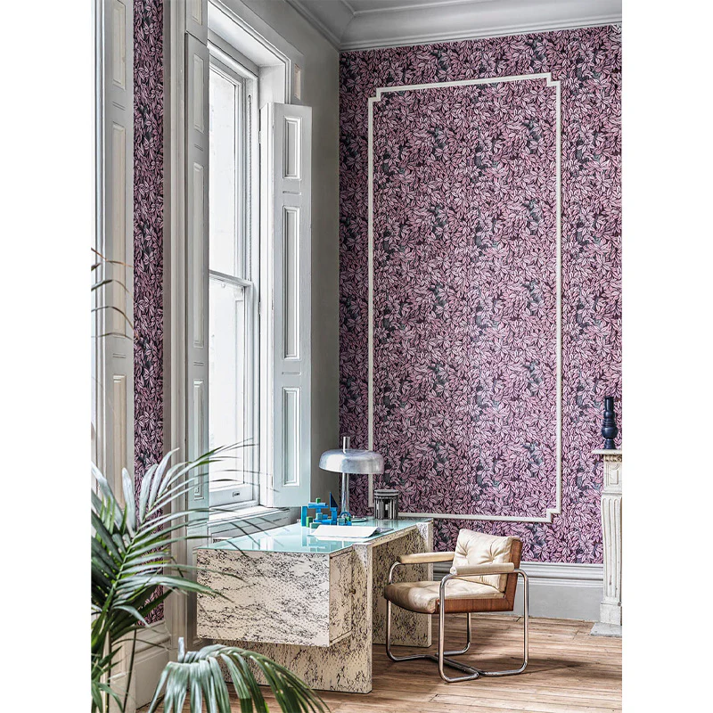 Carta da Parati "FOGLIE E SCIMMIE ROSA" Fornasetti | COLE & SON - Image 3