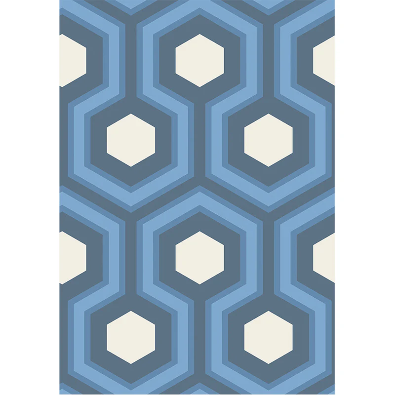 Carta da Parati "HICK'S GRAND BLU & AZZURRO" The Contemporary | COLE & SON