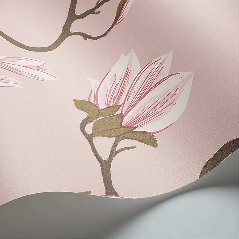 Carta da Parati "MAGNOLIA ROSA & BIANCO" The Contemporary | COLE & SON - Image 2