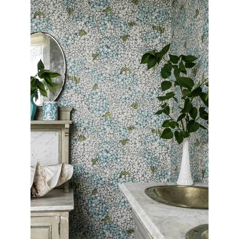 Carta da Parati "ORTENSIE AZZURRE" Fornasetti | COLE & SON - Image 3