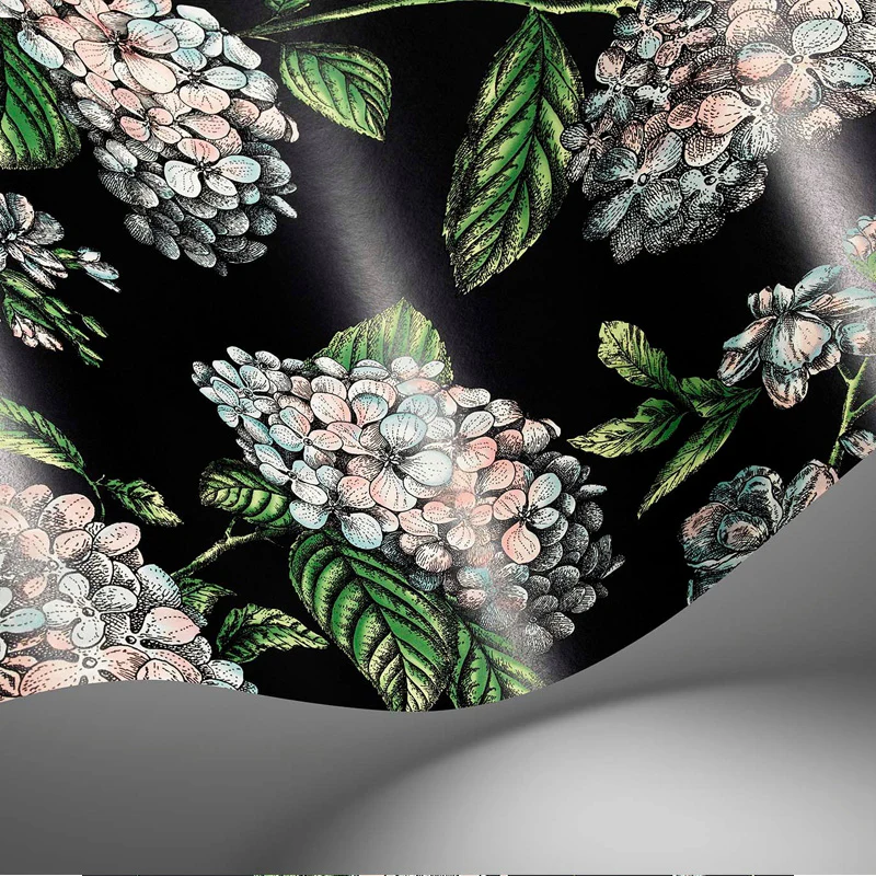 Carta da Parati "RAMO DI ORTENSIA NERO" Fornasetti | COLE & SON - Image 2