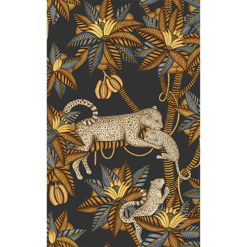 Carta da Parati "SATARA NERO" Jabula-Ardmore | COLE & SON