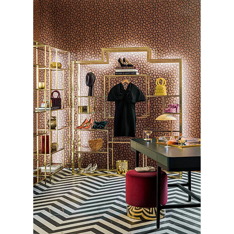 Carta da Parati "SAVANNA SHELL BORDEAUX" Jabula-Ardmore | COLE & SON - Image 3