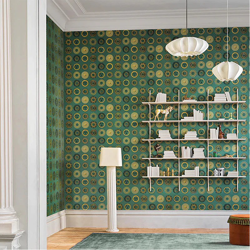 Carta da Parati "SOLI SMERALDO & ORO" Fornasetti | COLE & SON - Image 3