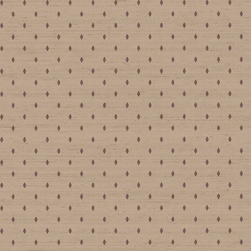 Carta da parati "Rombi Beige e Bordeaux", a metraggio o rotolo