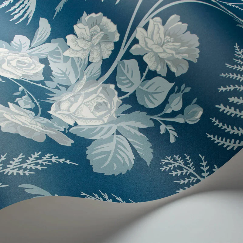 Carta da Parati "ROSE BLU" Botanical | COLE & SON - Image 2