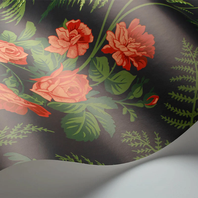 Carta da Parati "ROSE VERDE" Botanical | COLE & SON - Image 2