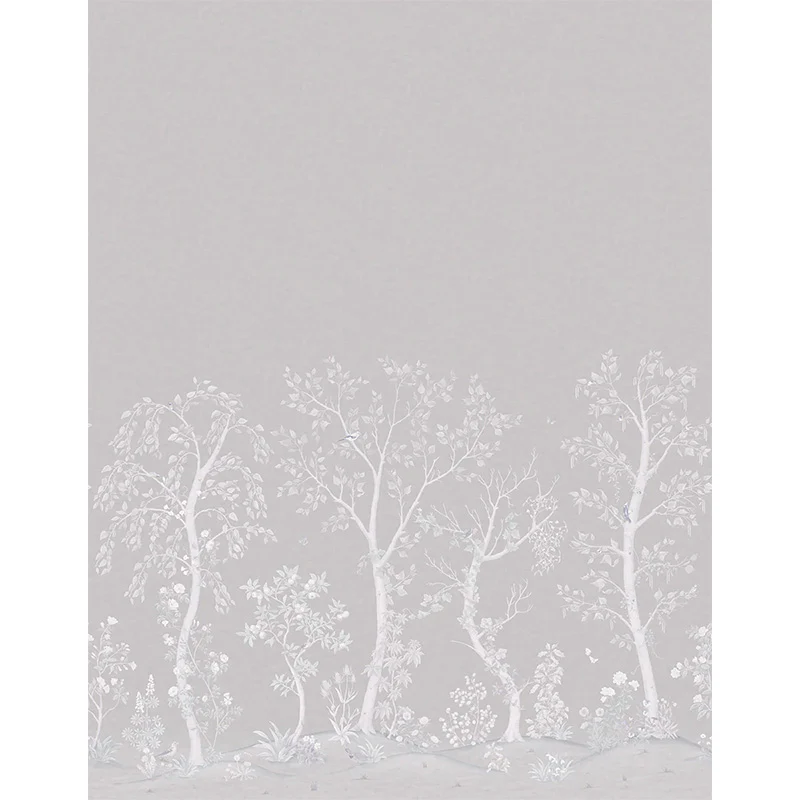 Carta da Parati “SEASONAL WOODS Platinum Silk” The Garden | COLE & SON - Image 2
