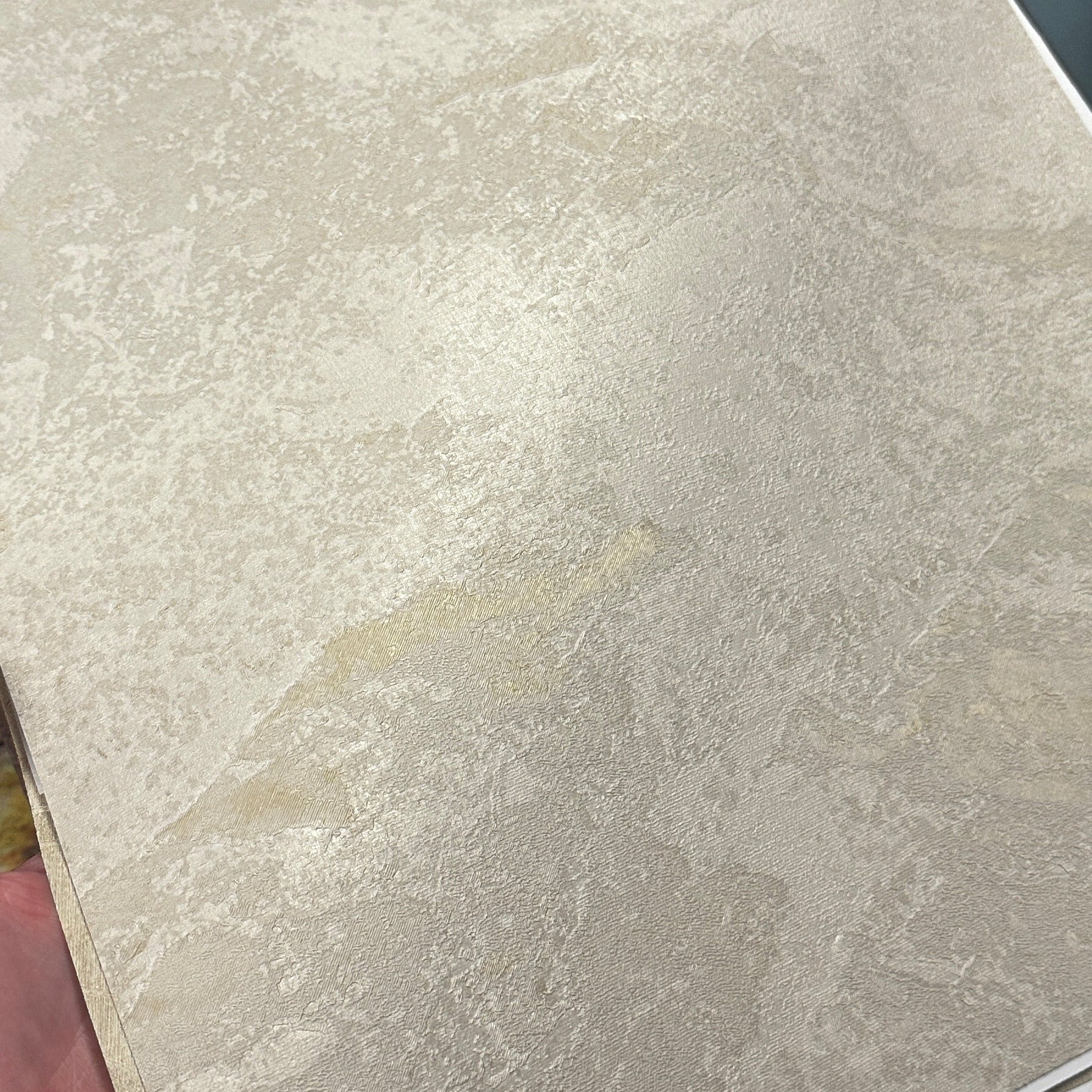 Carta da parati "Spatolato Beige", a metraggio o a rotolo - Image 2