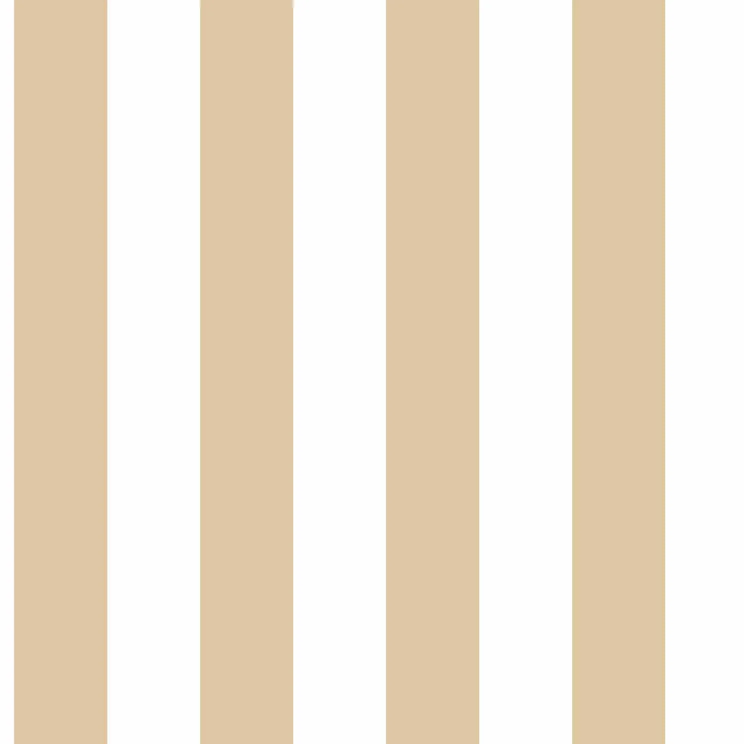 Carta da parati "Strisce larghe beige", a metraggio o a rotolo