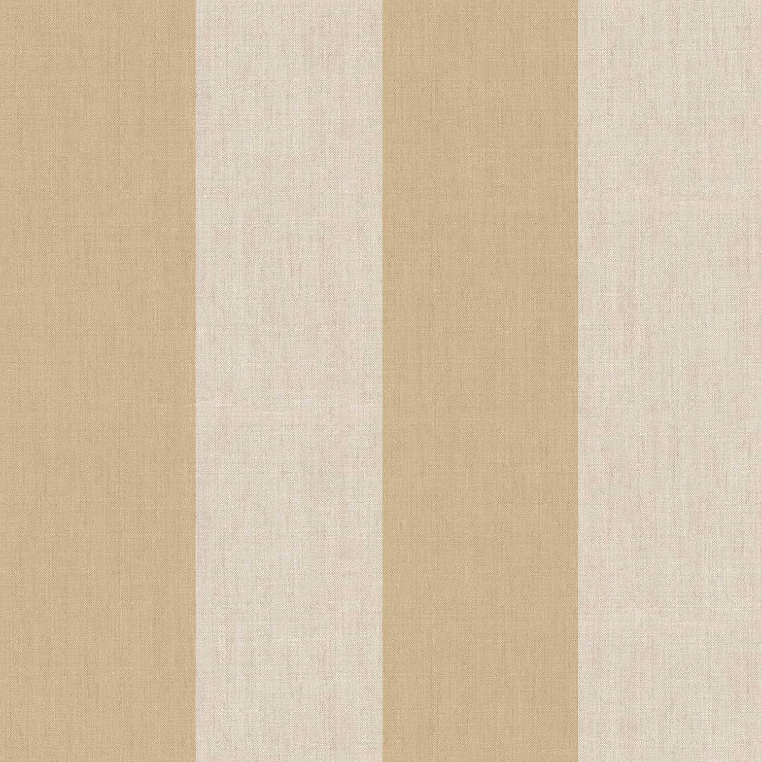 Carta da parati "Strisce larghe grandi ocra e beige", a metraggio o a rotolo